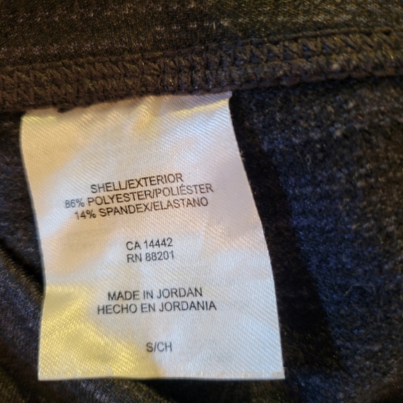 Mondetta Textured Dark Gray High-Waisted Leggings - Picture 5 of 6